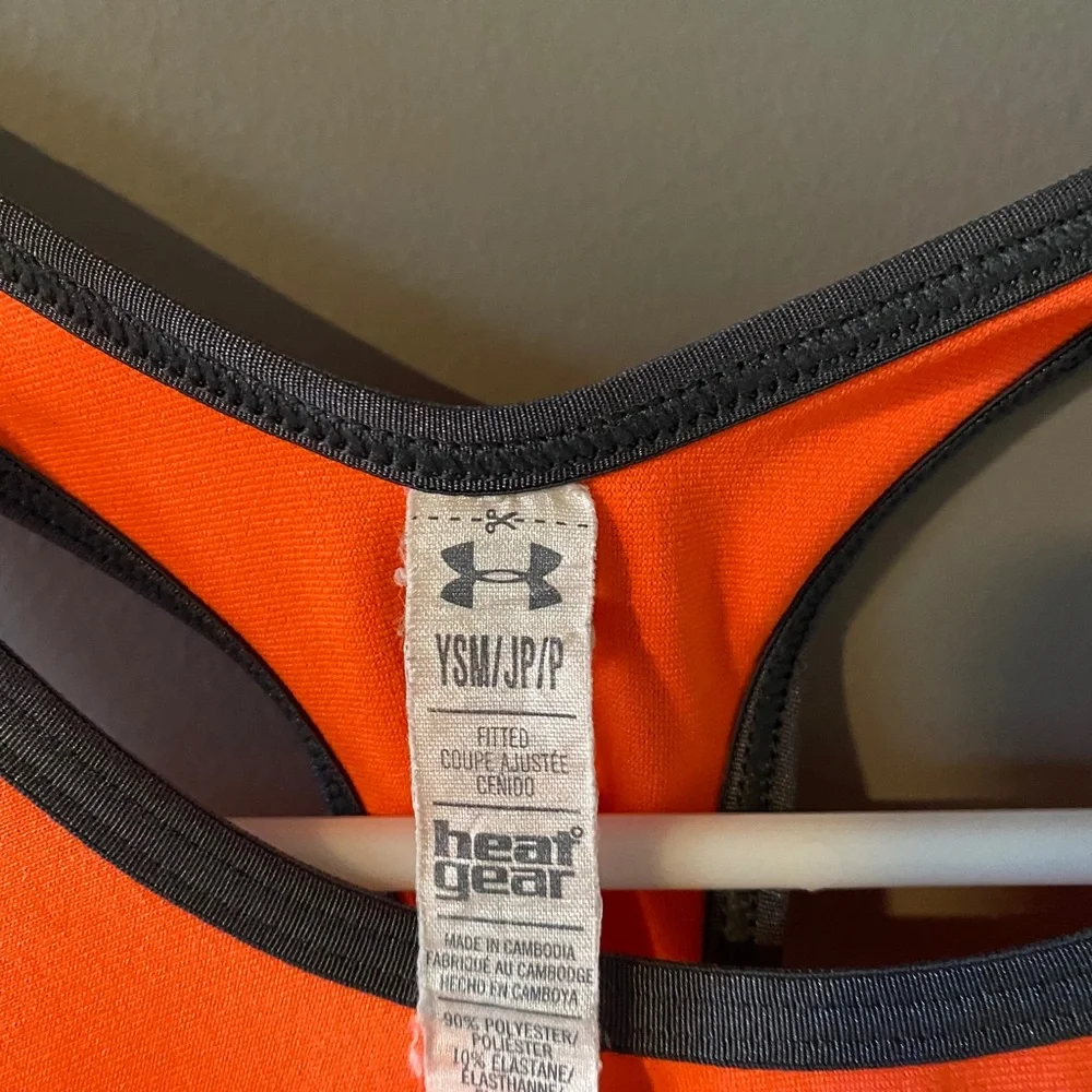 Under Armor Heat Gear Girls Sports Bra - Picture 3 of 3